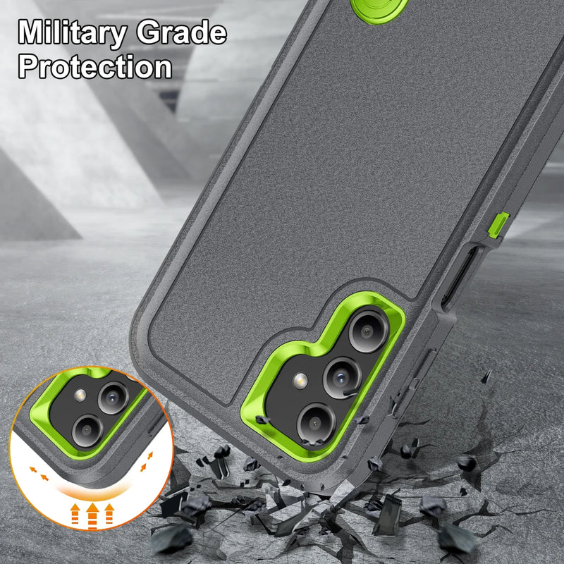 Anti-Shock Strong Fited Case for Samsung Galaxy A56 A36 A26 A16 A06 A54 A15 A53 A14 A13 5G 4G A04S Protective Kickstand Cover