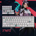 Valorant iso/clove Keyboard Keycaps Cherry Profile Keycap PBT Custom Gaming Key Caps for Mechanical Keyboards Accessories Gifts