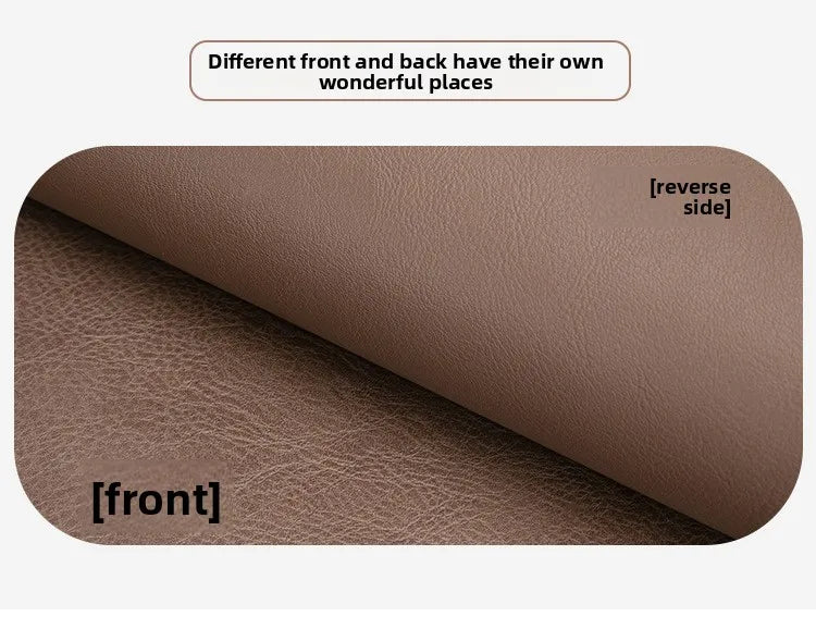 Retro Cowhide Pattern Desktop mat, Dirt Resistant Double Face mouse pad, Ready and Stylish Desktop Computer Mat, Leather pads