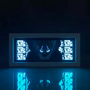 Anime LED Night Light Box Dandadan for Children Bedroom Decoration Nightlight Lightbox Manga 3d Paper Cut Desk Lamp Dandadan