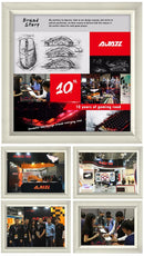 Ajazz 308I Wireless Keyboard 84 Keys Round Keycap Bluetooth Keyboard Portable 2.4GHz Numeric Keypad for Tablet Laptop Android