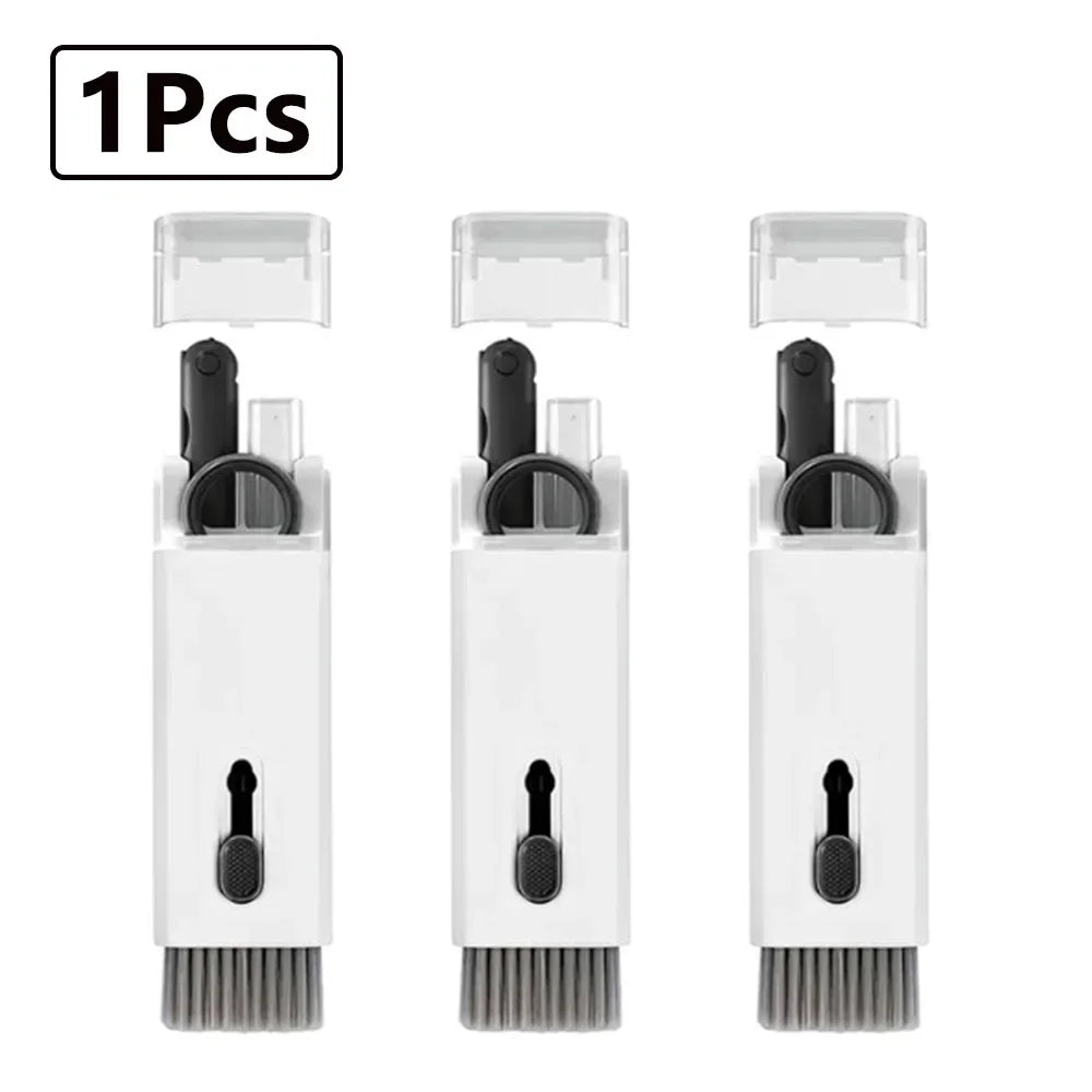 7-in-1 Keyboard Cleaning Kits Airpods Cleaner Headset Cleaner Pen Laptop Screen Cleaning Bluetooth Earphones Cleaning Kit