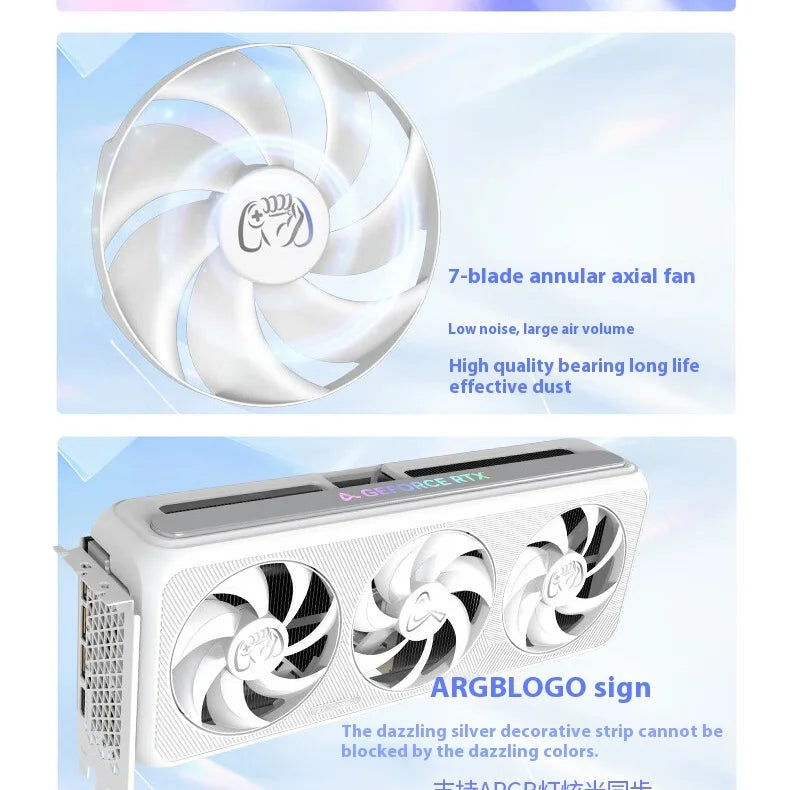 AX Gaming GeForce RTX 5080 X3W 16GB – 16GB GDDR7, 256-Bit, 30Gbps, 4K/8K Gaming & AI Rendering Graphics Card Video Card