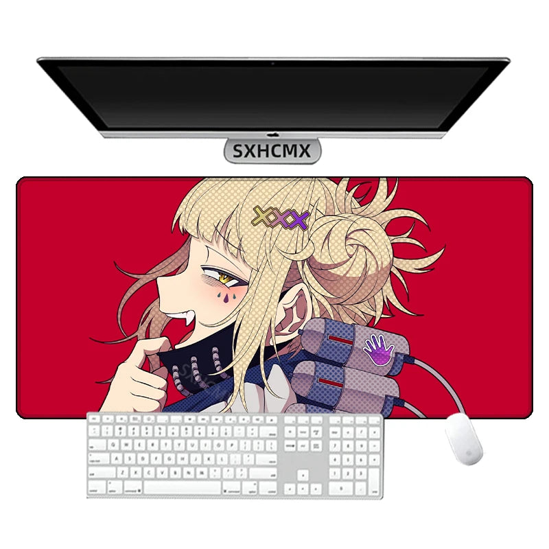 Toga Himiko Mouse Pad Game My Hero Academia Laptop Play Mat Extra Large Kawaii Anime Mousepad PC Gaming Accessories