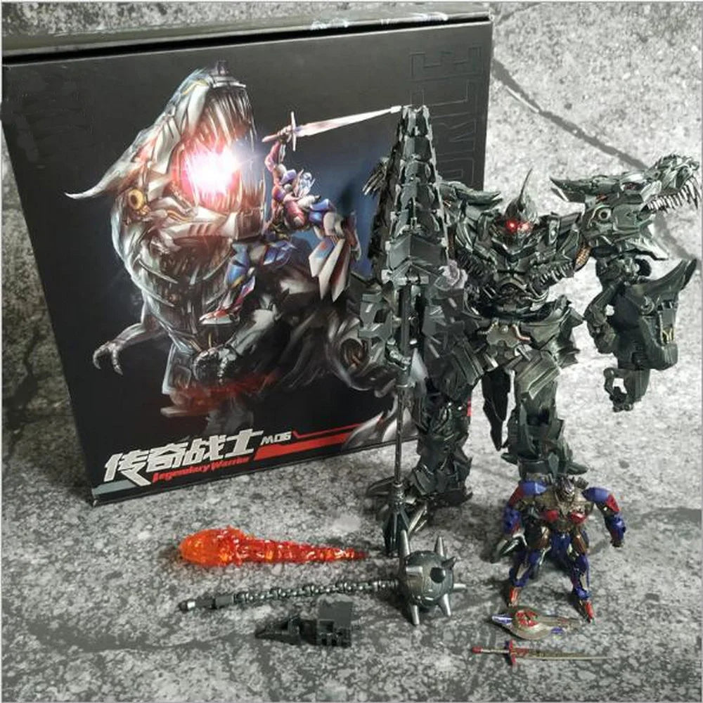 BMB Grimlock LS05 Transformation Toys WEIJIANG W8600 Dinosaur BAIWEI TW1101B Dinobots Action Figurine Anime Deformed Robot Model