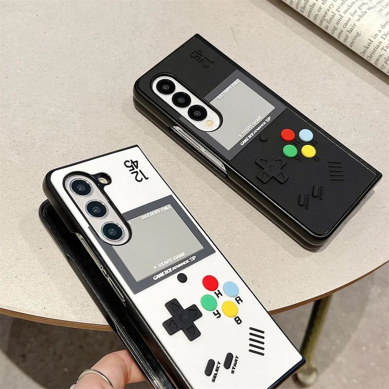 3D Cute Game Creative Case for Samsung Z Flip 7 6 5 4 for Samsung Galaxy Z Fold 7 Z Flip 6 3 4 5 Flip5 Flip4 Flip6 Luxury Cover