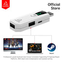 AIMZENIX AX200PRO Keyboard Mouse Adapter, High Performance Converter | Compatible with Popular FPS Games | PC & NS Platforms