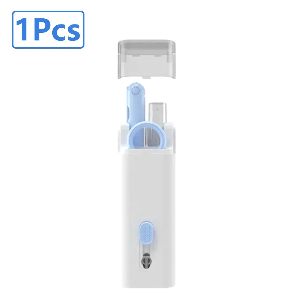 7-in-1 Keyboard Cleaning Kits Airpods Cleaner Headset Cleaner Pen Laptop Screen Cleaning Bluetooth Earphones Cleaning Kit