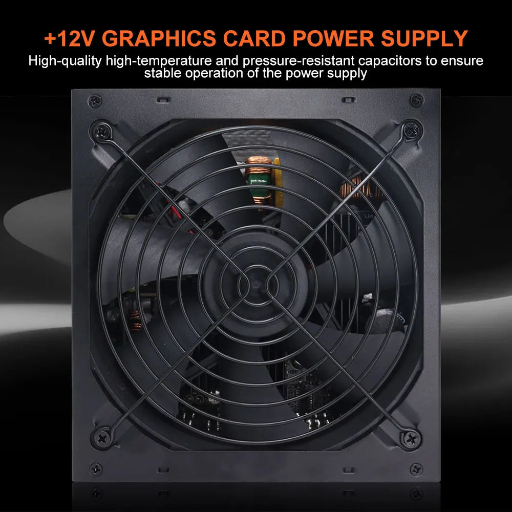 1PC 750w 110V/220V Full Module PC Power Supply Active Gold 80 Plus 24pin ATX New Fonte PFC Gamer Source Gaming PC Power Supply