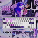 Valorant iso/clove Keyboard Keycaps Cherry Profile Keycap PBT Custom Gaming Key Caps for Mechanical Keyboards Accessories Gifts