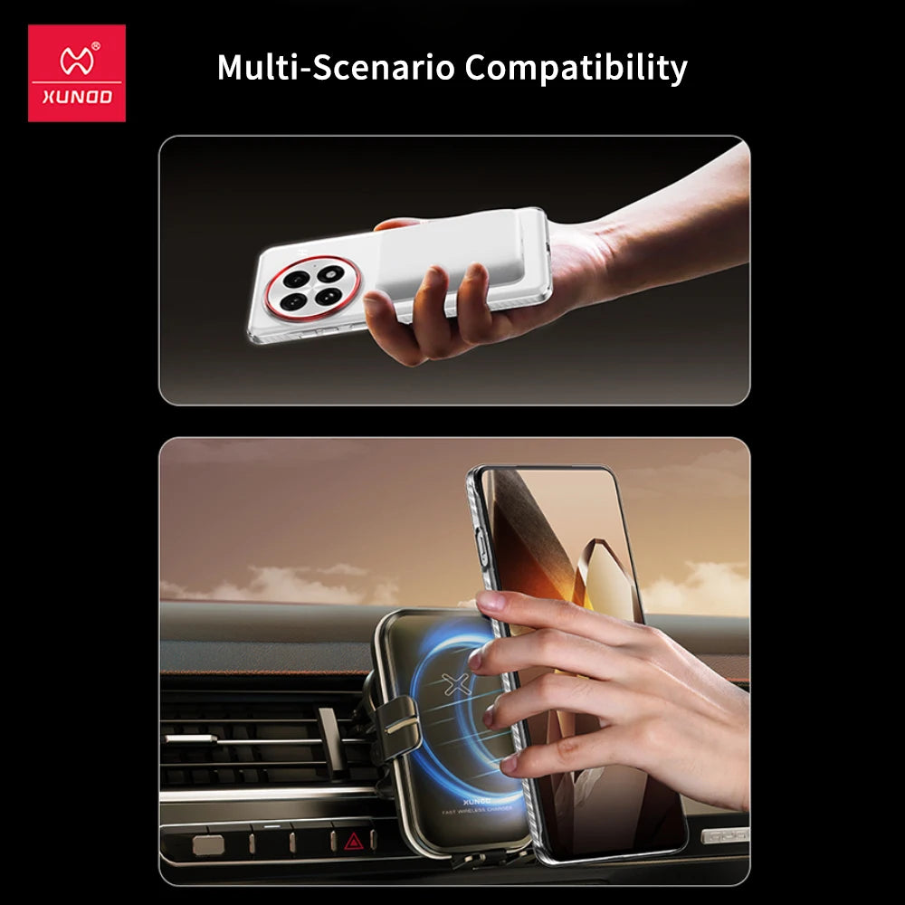 ‌Xundd For OnePlus 13 13T 13R Case,Anti-Yellowing PC Clear Ultra Transparent Scratch-Resistant Tough Phone Cover