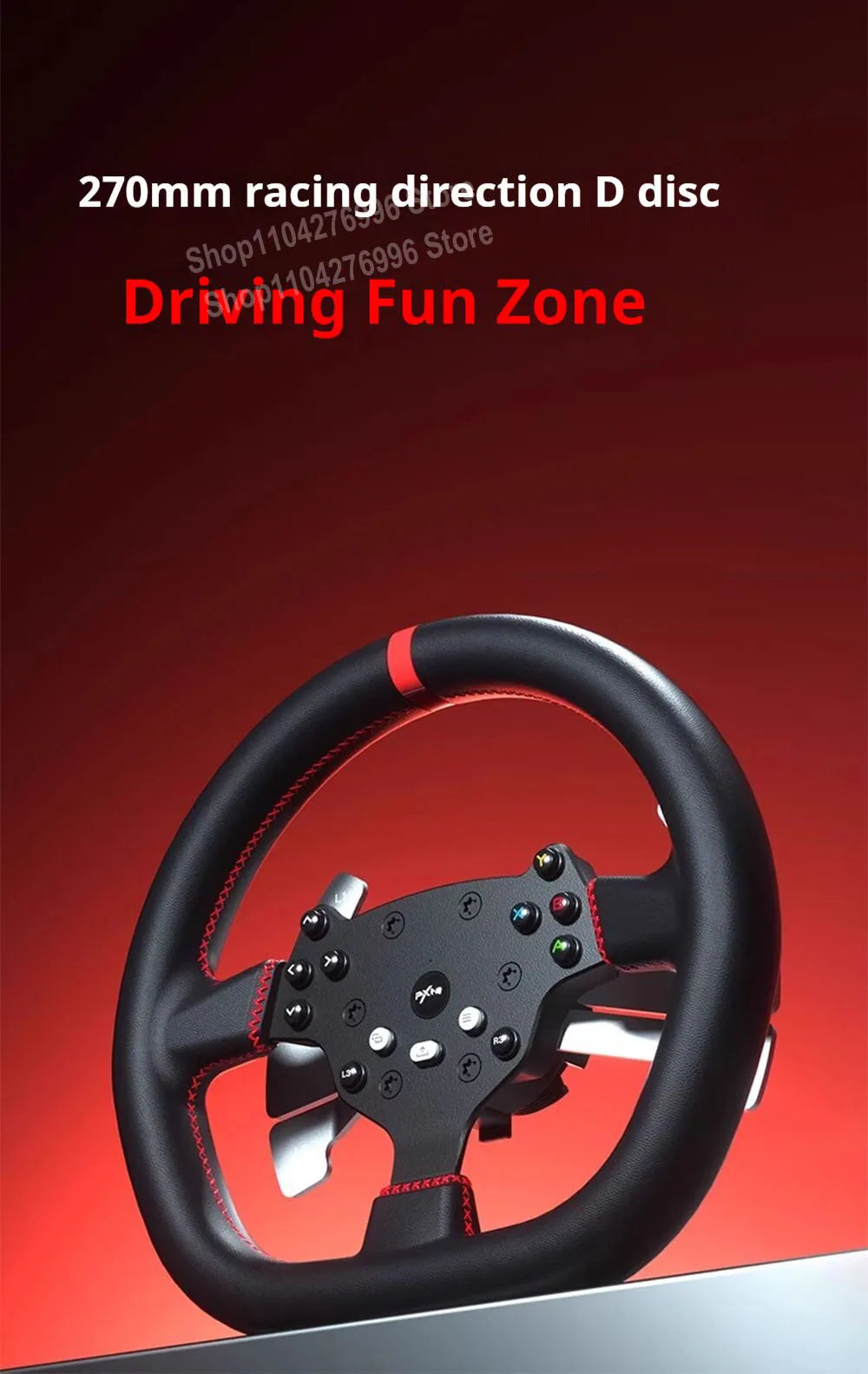 PXN V10 PRO Direct Drive Racing Simulator Game Steering Wheel Euro Truck 2 For PC/Xbox/PS