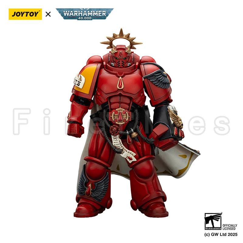 [Pre-Order]1/18 JOYTOY Action Figure 40K Blood Angels Captain and Sanguinary Priest Anime Collection Model Toy