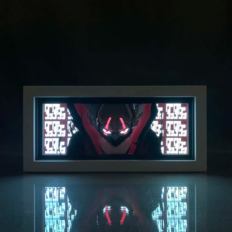 Anime LED Night Light Box Dandadan for Children Bedroom Decoration Nightlight Lightbox Manga 3d Paper Cut Desk Lamp Dandadan