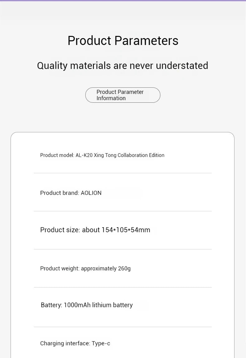 AOLION K20 Wireless Gaming Controllers TMR Joystick Replaceable Magnetic Shell Gamepads Custom For PC NS2 Steam Gamer Gfits