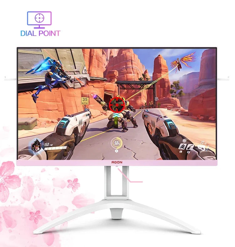 AOC AG273FXR 27-inch display 144HZ 1MS IPS gaming display HDR10 vertical lifting rotation for Most Computer