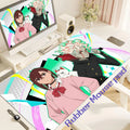 Dandadan Ayase Momo Okarun Takakura Ken Mouse pad Table Mat Gaming XXL Anime Dan da dan Mousepad Keyboard Carpet Desktop Mat