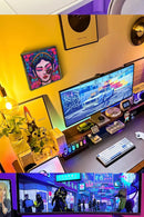 64X64 Smart LED Pixel Display RGB DIY Programmable Pixel APP Control Art Display Creative Animations For Gaming Room Decor