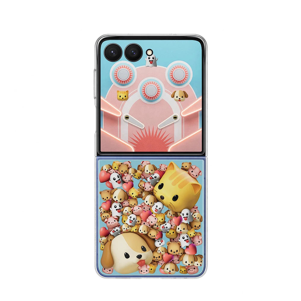 Original for Samsung Galaxy Z Flip7 Flipsuit Case EF-ZF766 Galaxy Z Flip 7 Smartphone Cover Transparent