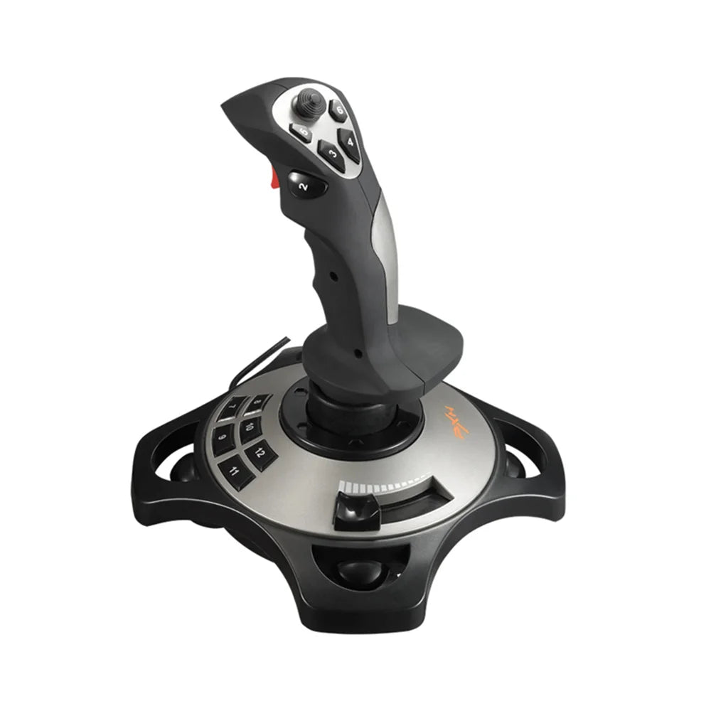 PXN-2113 Pro Joystick Flight Simulator Gamepad Controller PC Flight Simulation Cockpit Stick for PC/Desktop Game Accessories