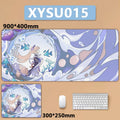 Anime Game Furina Neuvillette Mavuika Wanderer Raiden XXL Large Genshin Impact Mouse Pad Non-slip Keyboard Desk Mat Mousepad