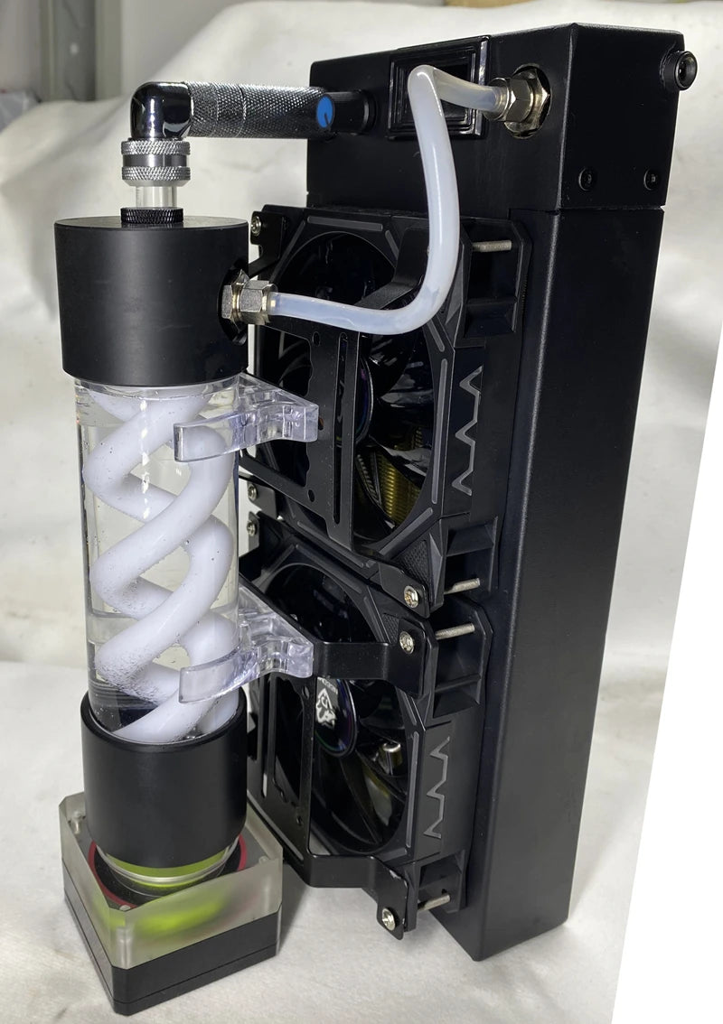 Laptop External Liquid Cooling System - Gaming Performance Upgrade Kit for LOL & FPS Games