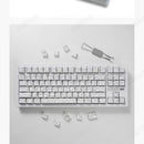 Contour 4.0 Side Engraved Keycap PBT Translucent 97 Key Gaming Mechanical Keyboard Key Cap White For Magnetic Switch F75 GMK87