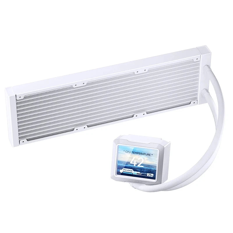 Jonsbo TF3-360SCW Water Cooled Radiator Screen Display ARGB Integrated 360 AIO CPU Liquid Cooling TF3-360SC LGA115X 1700 AM4AM5