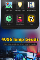 64X64 Smart LED Pixel Display RGB DIY Programmable Pixel APP Control Art Display Creative Animations For Gaming Room Decor