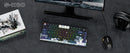 Wired Mechanical Gaming Keyboard with OLED Display Full Key Hot-Swappable Pudding RGB Backlit Keyboard for PC Computer Laptop