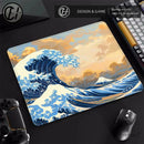 The Great Wave Art Design Small Mousepad Office Speed DeskMat 40x45cm PC Computer Game Keyboard Pad XS Rubber Anti-slip Mice Mat