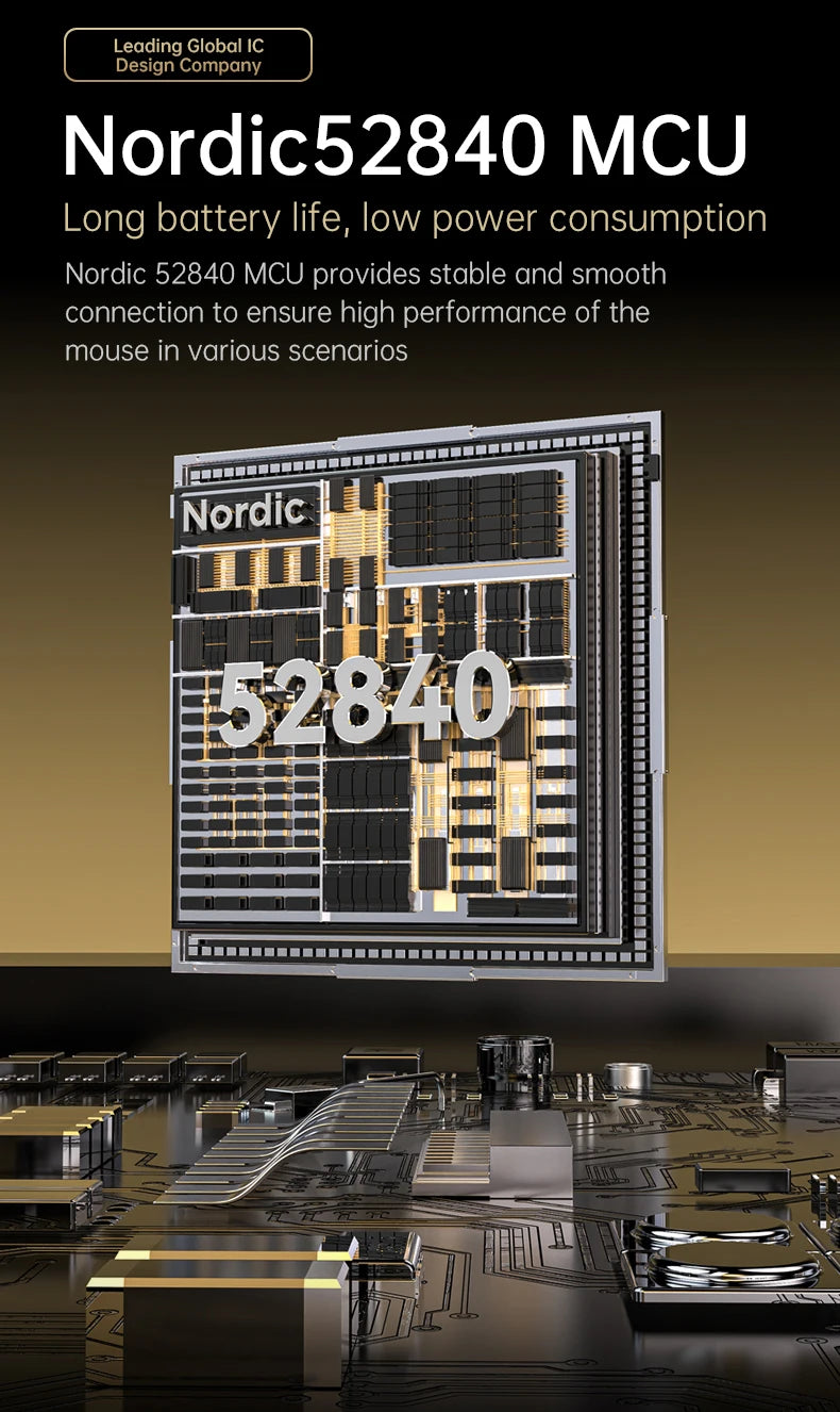 Wireless 8K Attack Shark R11 Ultra Gaming Mouse Carbon Fiber PAW3950MAX Sensor 42000DPI OMRON 100M Switch