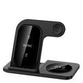 300W Fast Wireless Charger Stand Pad Foldable Fast Charging Station Dock for iPhone 16 15 14 13 12 Pro Max Apple Watch Airpods