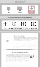 New Valorant Gaming Keycaps 1pcs Viper Reyna Clove Iso Character Series Theme Personalized Design Resin Keyboard Key Cap