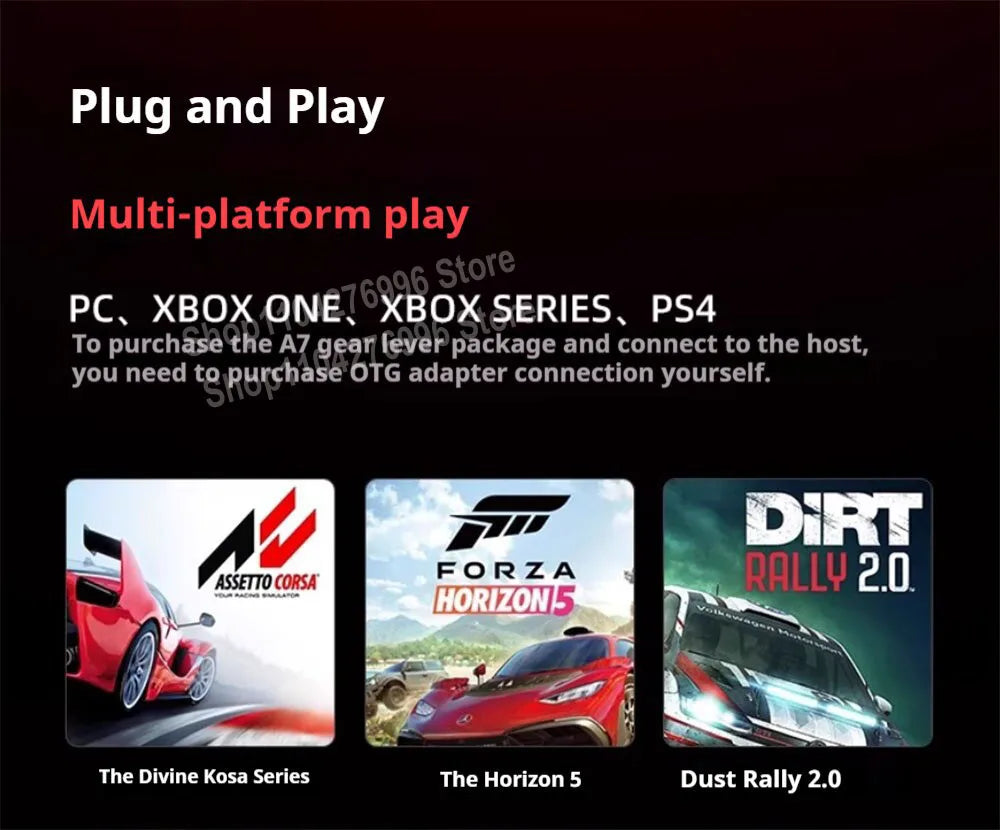 PXN V10 PRO Direct Drive Racing Simulator Game Steering Wheel Euro Truck 2 For PC/Xbox/PS