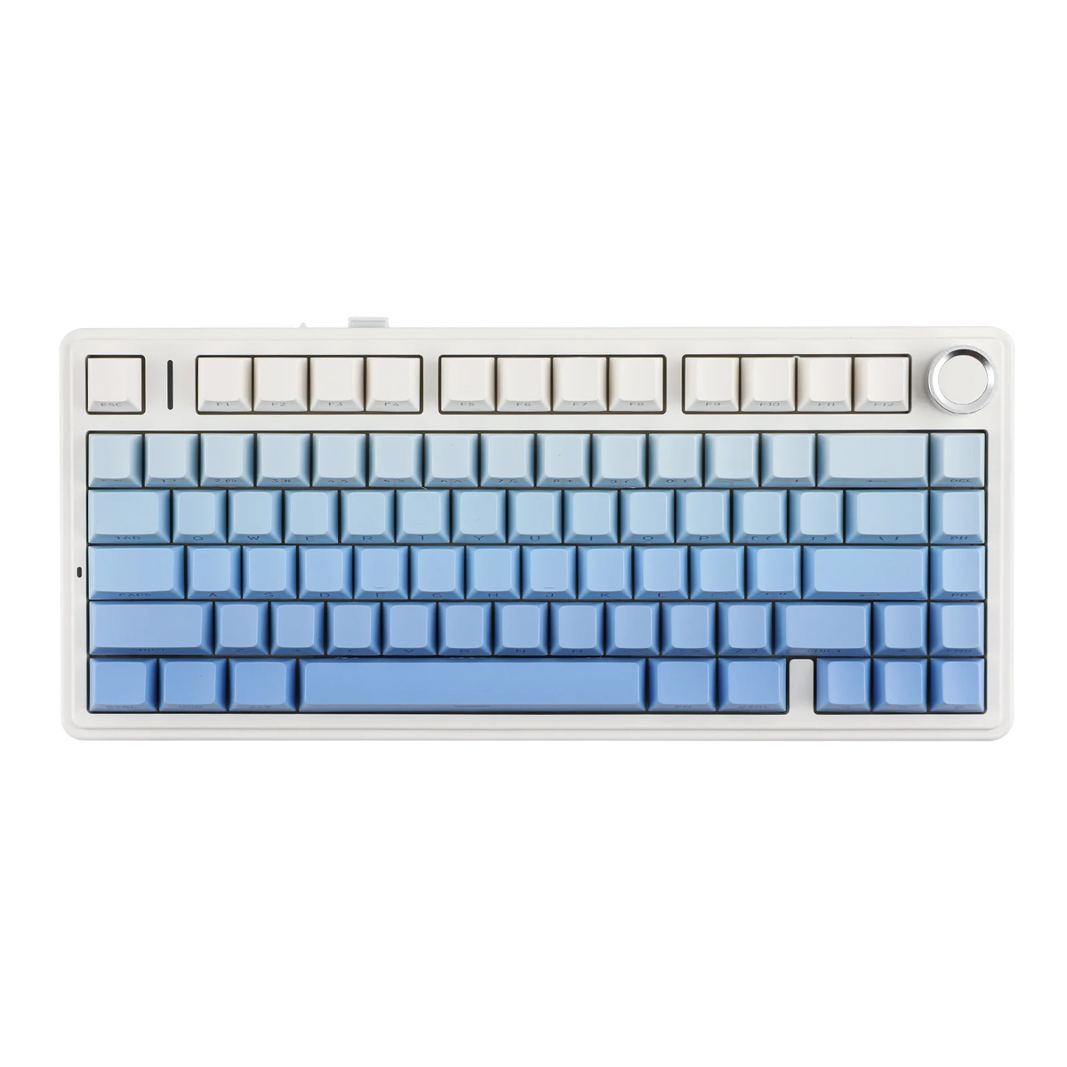 EPOMAKER X AULA F75 75% ANSI Hot-Swap Gasket Bluetooth 5.0/2.4G Wireless/Wired Mechanical Keyboard PBT Keycaps for Mac/Win