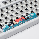 Coral Sea Keycap 4PCS Keycaps Cherry Profile Dye-Sub PBT keycaps Space Bar 6.25U ESC Enter Custom Keycap For Mechanical Keyboard