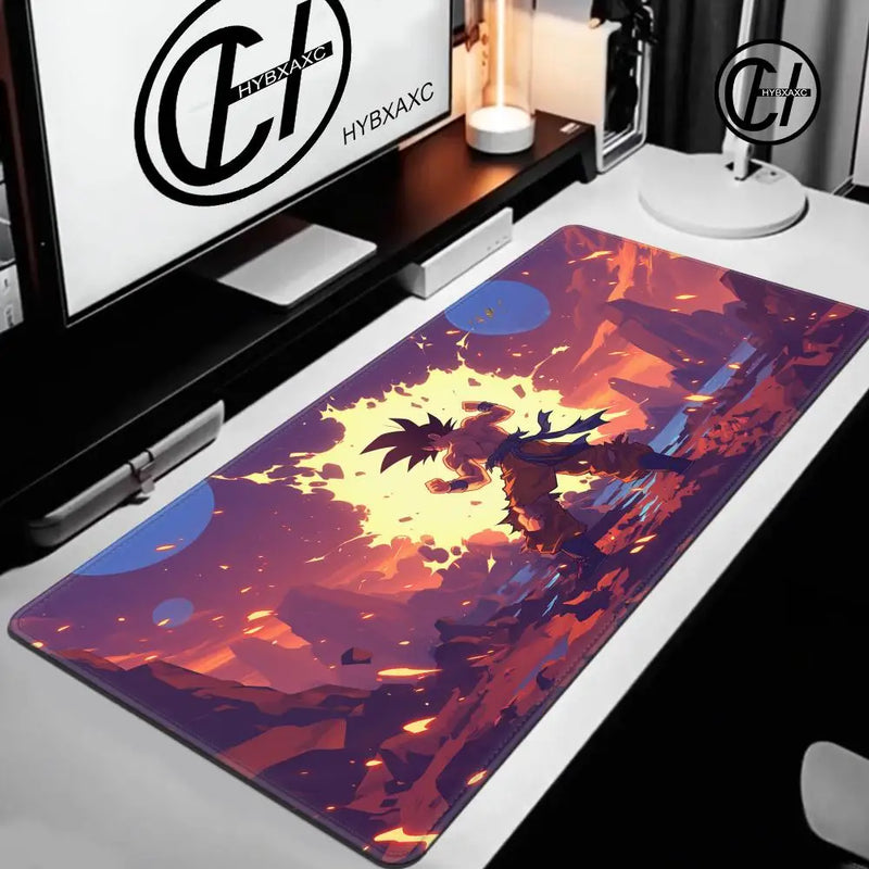 XXL Anime Mouse Pad Large Keyboard Pads D-Dragon Balls Mousepad Gaming Accessories Manga Desk Mat ドラゴンボール Office Computer Mats