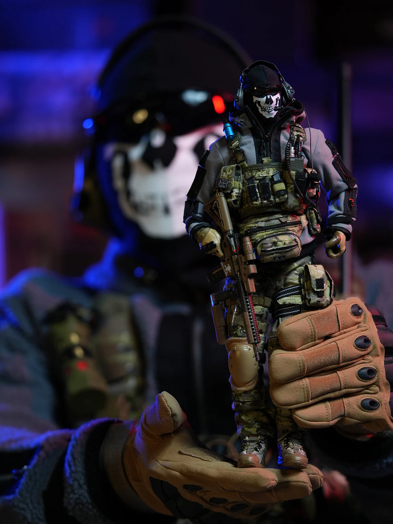 ViiKONDO 1/6 Flagset FS 73033 Ghost Action Figure Simon Riley End War COD Army Men 12inch Special Toy Model Full Set Collection