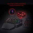 Redragon K585 DITI One-Handed RGB Mechanical Gaming Keyboard,Wrist Rest 42 Keys Type-C Professional Gaming Keypad Hot-Swappable