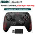 8BitDo Ultimate 2C Gamepads PC Black Myth Wukong Wireless or Wired Gaming Controller Windows 10 11 Steam Raspberry Pi Android