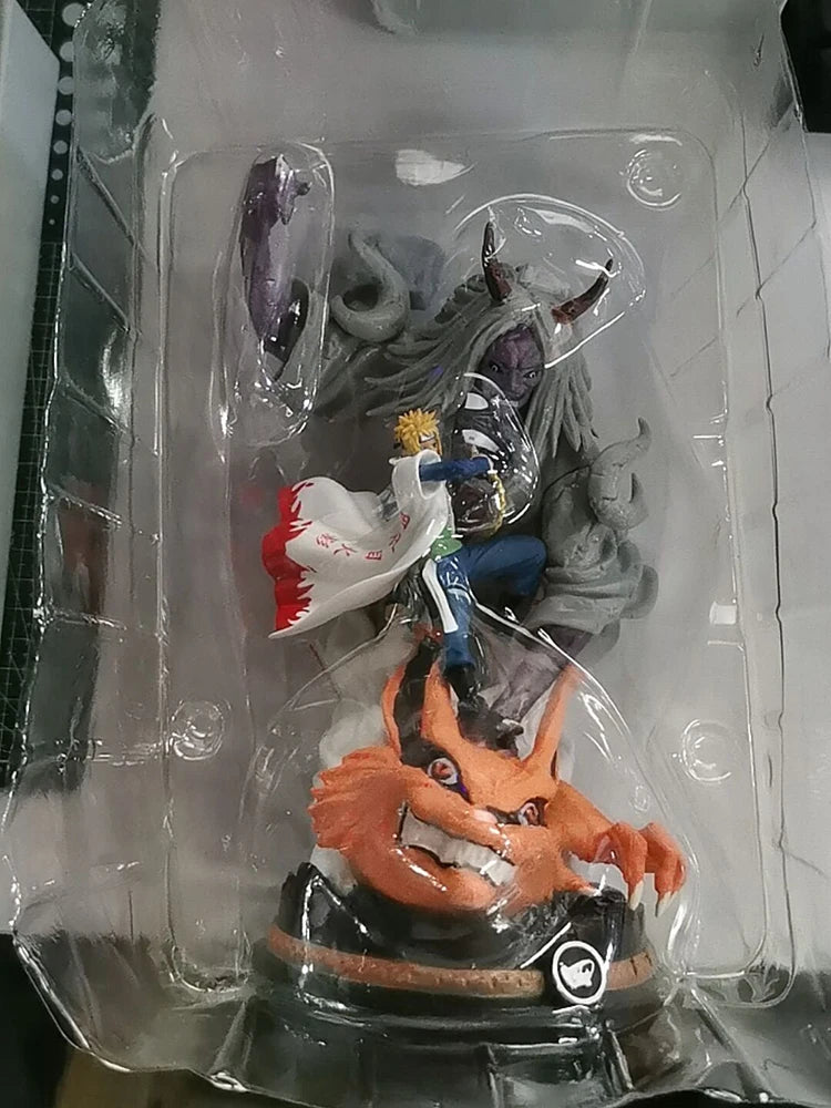 2026 New Naruto Anime Yellow Flash Namikaze Minato Action Figures Pvc Gk Statue Model Desktop Decoration Collection Toy Gifts