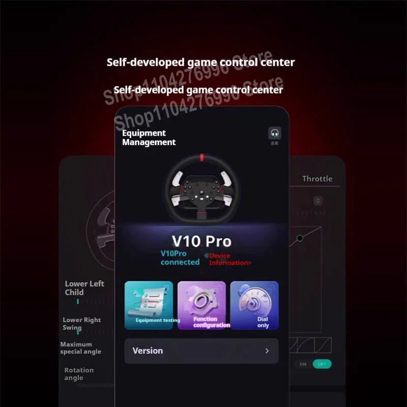 PXN V10 PRO Direct Drive Racing Simulator Game Steering Wheel Euro Truck 2 For PC/Xbox/PS