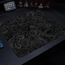 Fluid Mouse Pad Large Square Computer Office Game Table Mats Rubber Anti-slip Mousepads Small Decor Desk Pads Multiple Sizes