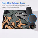 Strata Liquid Mousepad Large Gaming Keyboard Extended Pads Purple and Black Mouse Mat Topographic Mouse Pad PC cabinet Deskmat