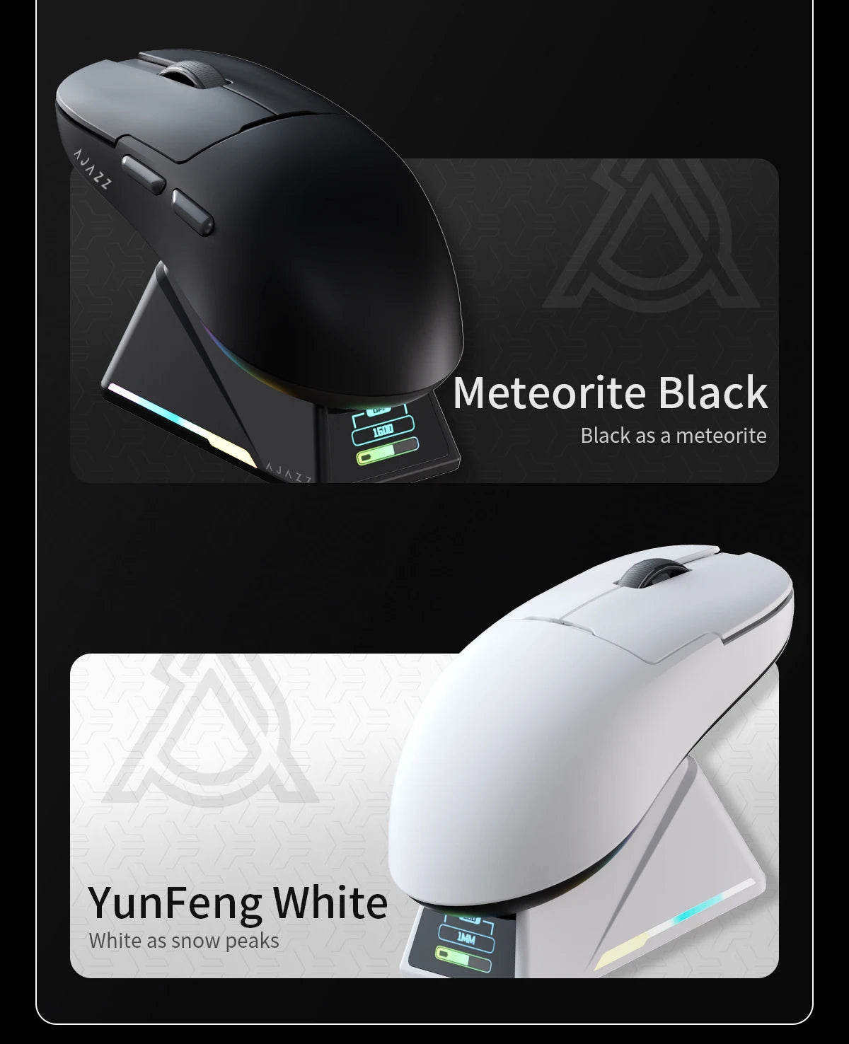 AJAZZ AJ159 AJ159P APEX 2.4G USB Wireless Mouse Bluetooth 2.4G Gaming Mouse 26000 DPI Mice for Gamer Mouse PC Laptop