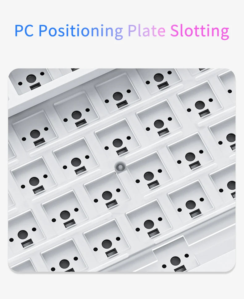 AJAZZ AK820 / AK820Pro Gaming Mechanical Keyboard 75% 82 Keys Wired Single Mode/Bluetooth Wireless Gamer Keyboard for Laptop PC