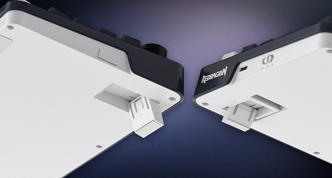 Redragon K673 PRO 75% Wireless Gasket RGB Gaming Keyboard, 3-Modes 81 Keys Compact Mechanical Keyboard Hot-Swap Red Switch