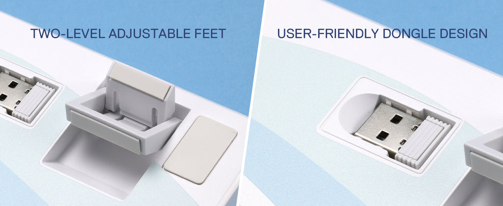 Redragon K707 PRO SE 80% Wireless Gasket RGB 3-Modes 87 Keys Gaming Mechanical Hot-Swap Keyboard, Mint Mambo Switch